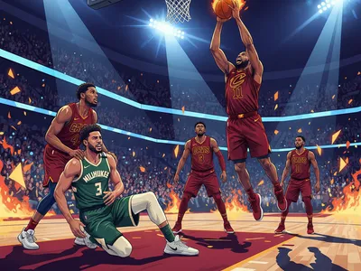 bucks limp into cleveland cavs look to cement east seeding