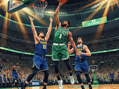 celtics dominate nuggets championship statement