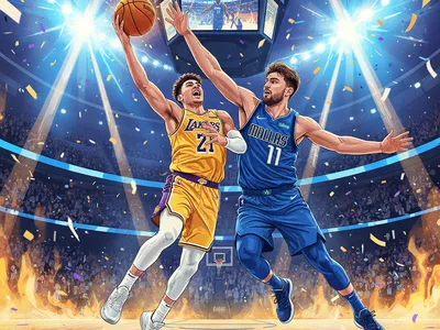 hollywood ending reaves and doncic author instant classic in lakers ot victory