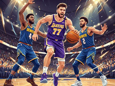 luka s latest masterpiece lakers steal one from denver