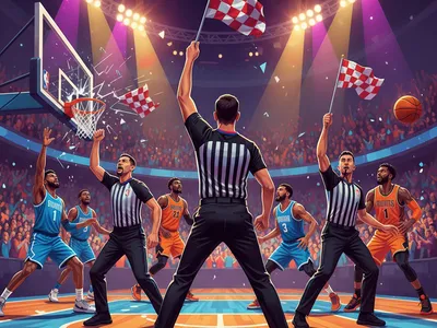 nba referee stats foul calls analysis card