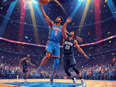 okc rolls into orlando on a heater but magic are no easy mark