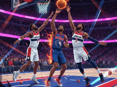 pistons roll into d c as wizards chase elusive w