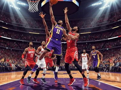 showdown in houston lakers and rockets battle for western conference supremacy