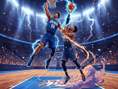 thunder rolls into orlando a real test for the magic s playoff hopes