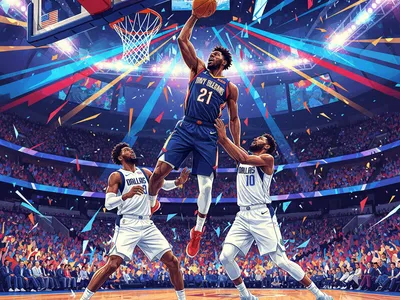 zion takes flight pels flex muscle against shorthanded mavs